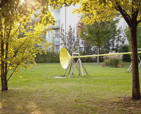 Das gelbe Rohr Bellevue Park Foto Anatol Bogendorfer